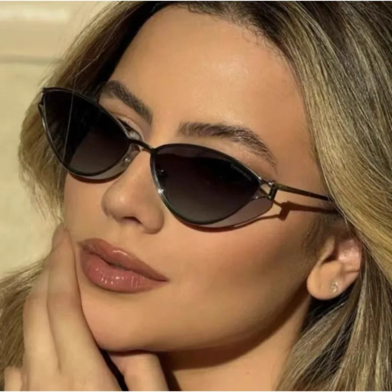 Cat Eye Sonnenbrille Damen Trendy Vintage Urlaub Designer Luxusbrille