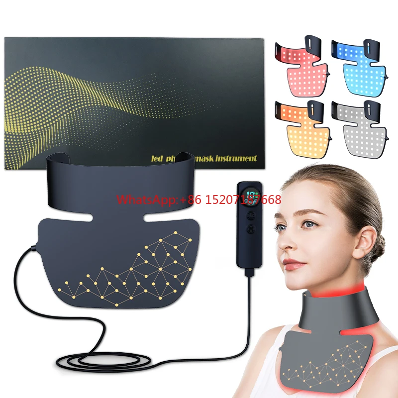 

Custom Neck & Chest Decolletage LED Red Light Therapy for Neck