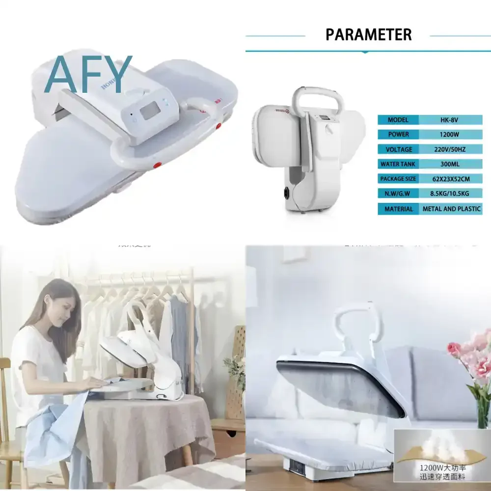 Household Ironing Machine for Home Hotel Clothing Stores 1200W Steam Press Iron for Clothes Fabric Garment Flat Ironing Tool