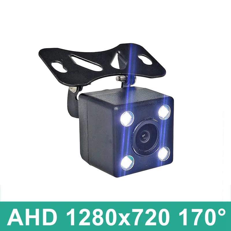 AHD 1280x720 Автомобильная камера заднего вида Автомобильная камера Светодиодная камера ночного видения RV Резервная HD камера заднего вида IP68 Водонепроницаемая