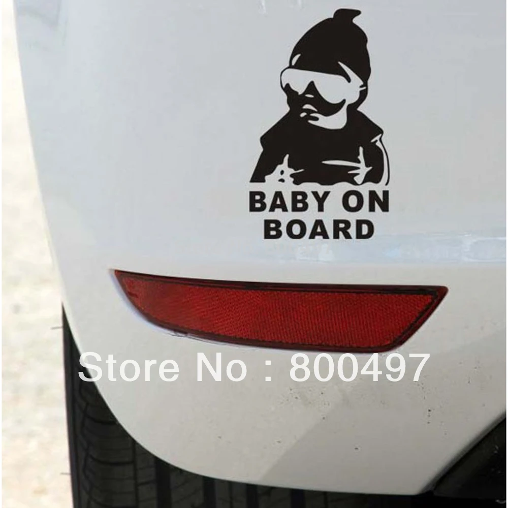 طفل جديد على متن الطفل في ملصقات السيارات ملصق سيارة لتويوتا فورد شيفروليه فولكس فاجن تسلا أوبل هيونداي كيا لادا #2