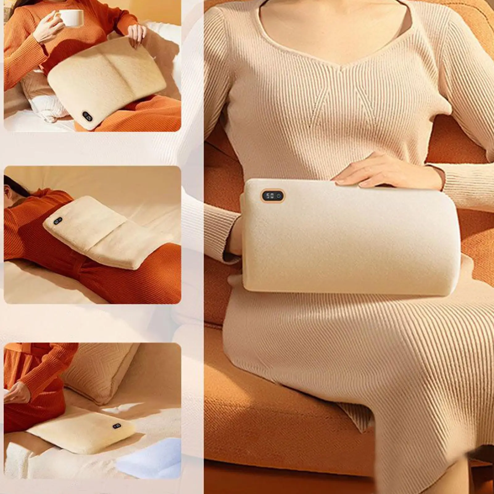 

Перезаряжаемые грелки для рук, электрические, с питанием от USB, 3 настройки, USB-грелка для рук, грелки для взрослых и детей, для пожилых людей, зима на открытом воздухе