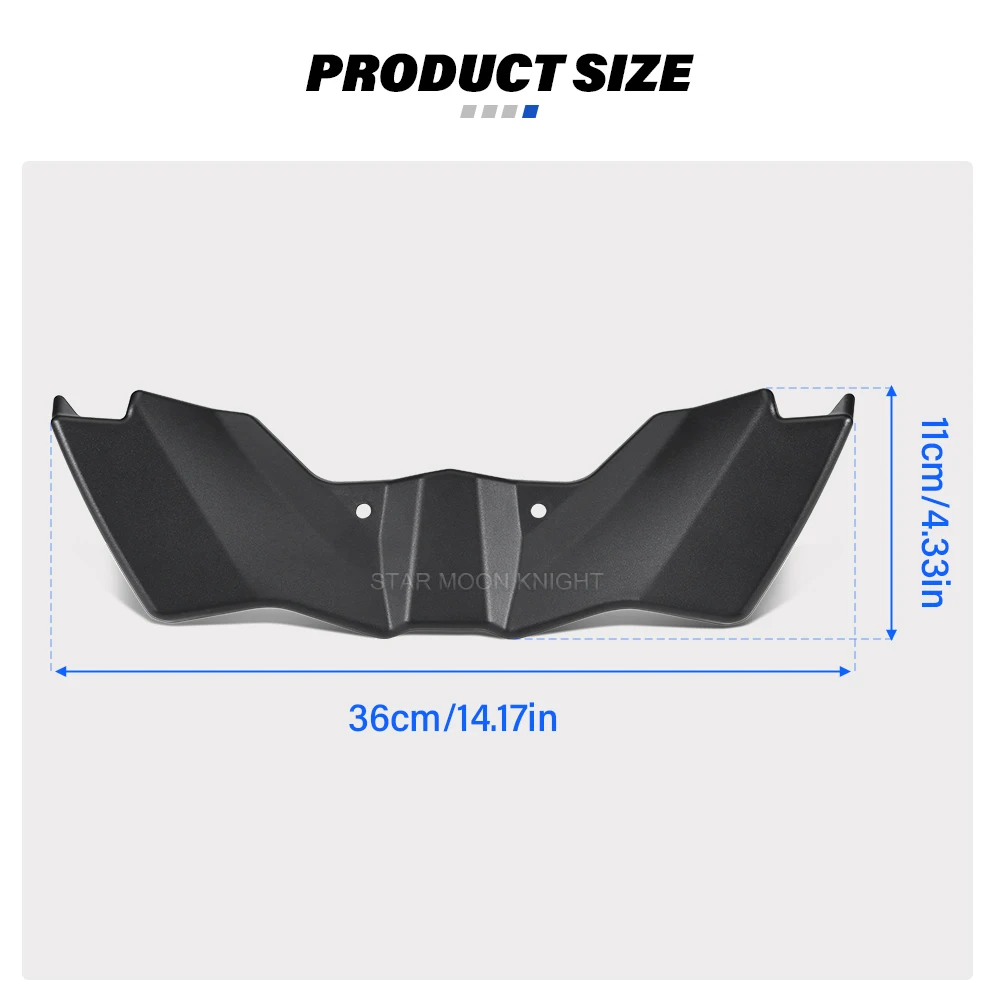 Front Spoiler For Honda CB 1000 Hornet SP 2025- Motorcycle Sport Downforce Naked Forntal Spoilers Aerodynamic Wing Deflector - view 4