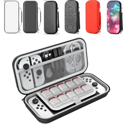 Funda protectora para Nintendo Switch y modelo OLED, funda rígida portátil de viaje, funda de transporte para consola Nintendo Switch