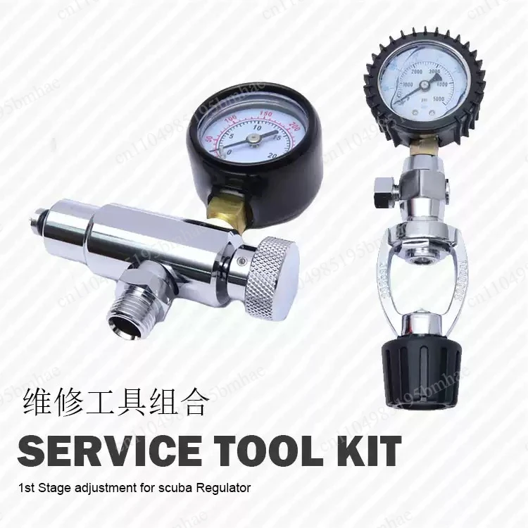 Two-stage Head Adjustment Air Pressure Adjustment Tool for Diving Back-flying Side-hanging Jacket BCD Diving Equipment