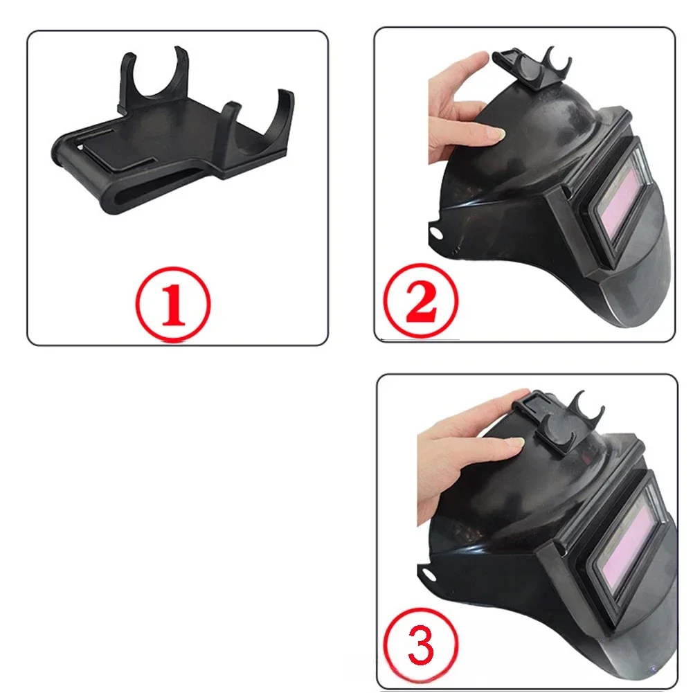 Welding Mask Protective Cover Welder Special Hat Head-mounted Helmet Light Stand Welding Helmet Headlight Base Welding Helmet