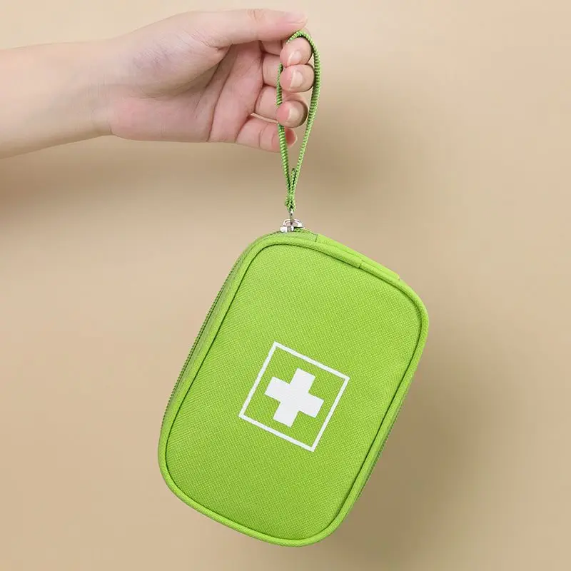 Portable Medicine Bag Cute First Aid Kit Medical Emergency Kits Organizer Outdoor Household Medicine Pill Storage Bag Travel