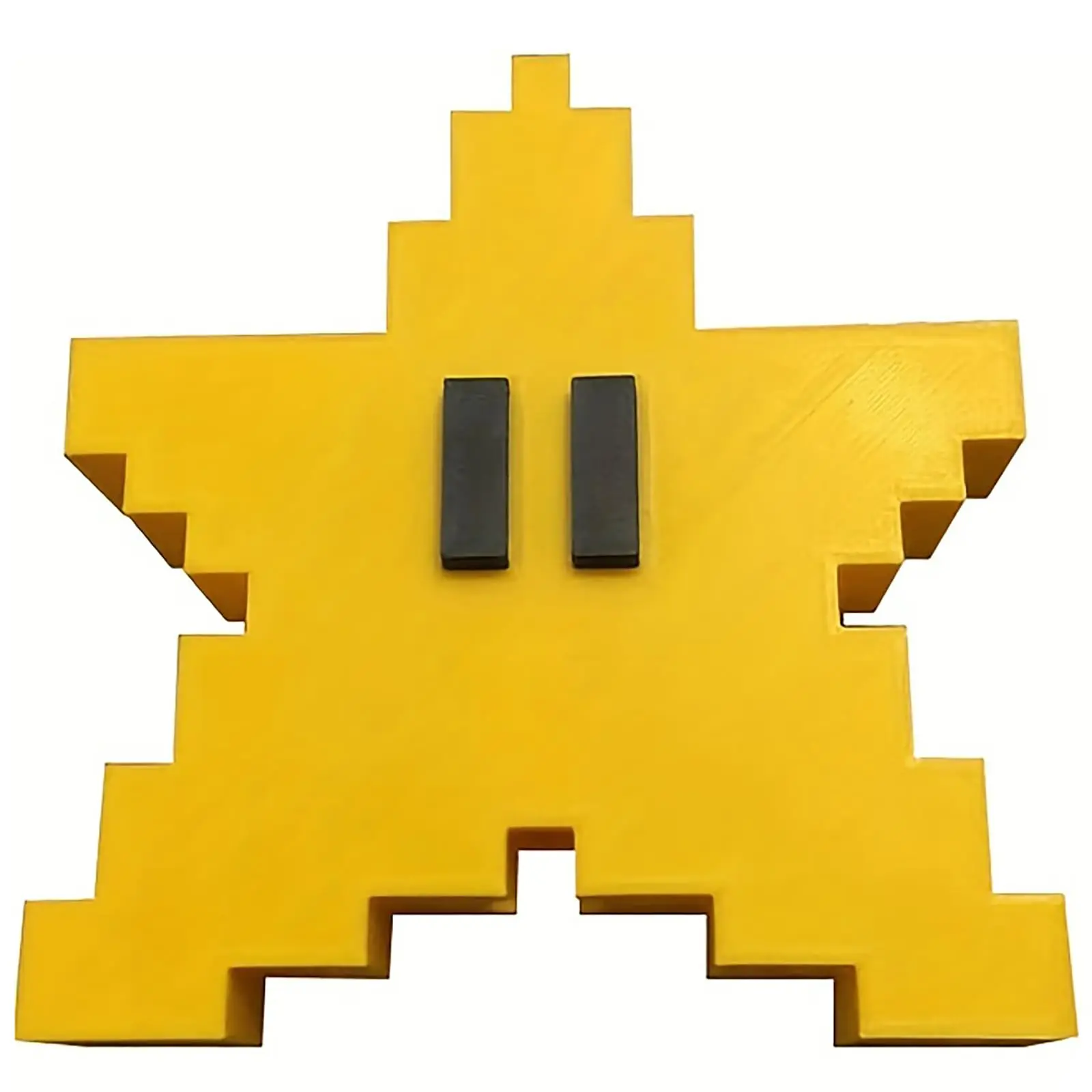 

Christmas Tree Star Topper Funny Tree Decorations Xmas Yellow Star Tree Topper for Indoor Home Holiday Party Birthday Ornament