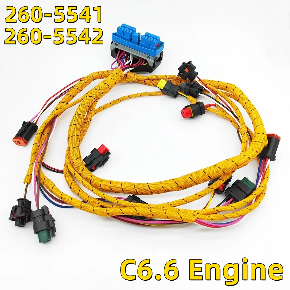 

260-5541 2605541 260-5542 2605542 New Engine Wiring Harness For Caterpillar Excavator CAT320DL 323D 326D C6.6 Engine