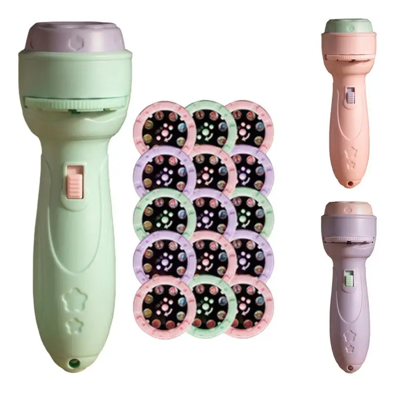 vendita calda Torcia Proiettore per bambini Torcia per bambini che dorme Lampada giocattolo Giocattolo per l'educazione precoce Regalo di Natale per le vacanze Giocattolo illuminato