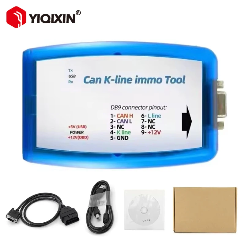 OBD2 ECU Programmer For Renault Can K-Line Immo Tool For Renaultman CAN/K-line Read Write EEPROM FLASH Clear Immobilizer Code