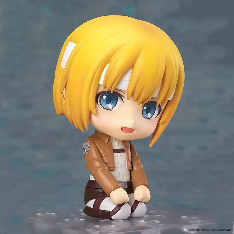 435 Attack On Titan Armin Arlert Articulated Replaceable Face Pvc Figure Box Packed Desktop Display Ornament Collectible Model view 4