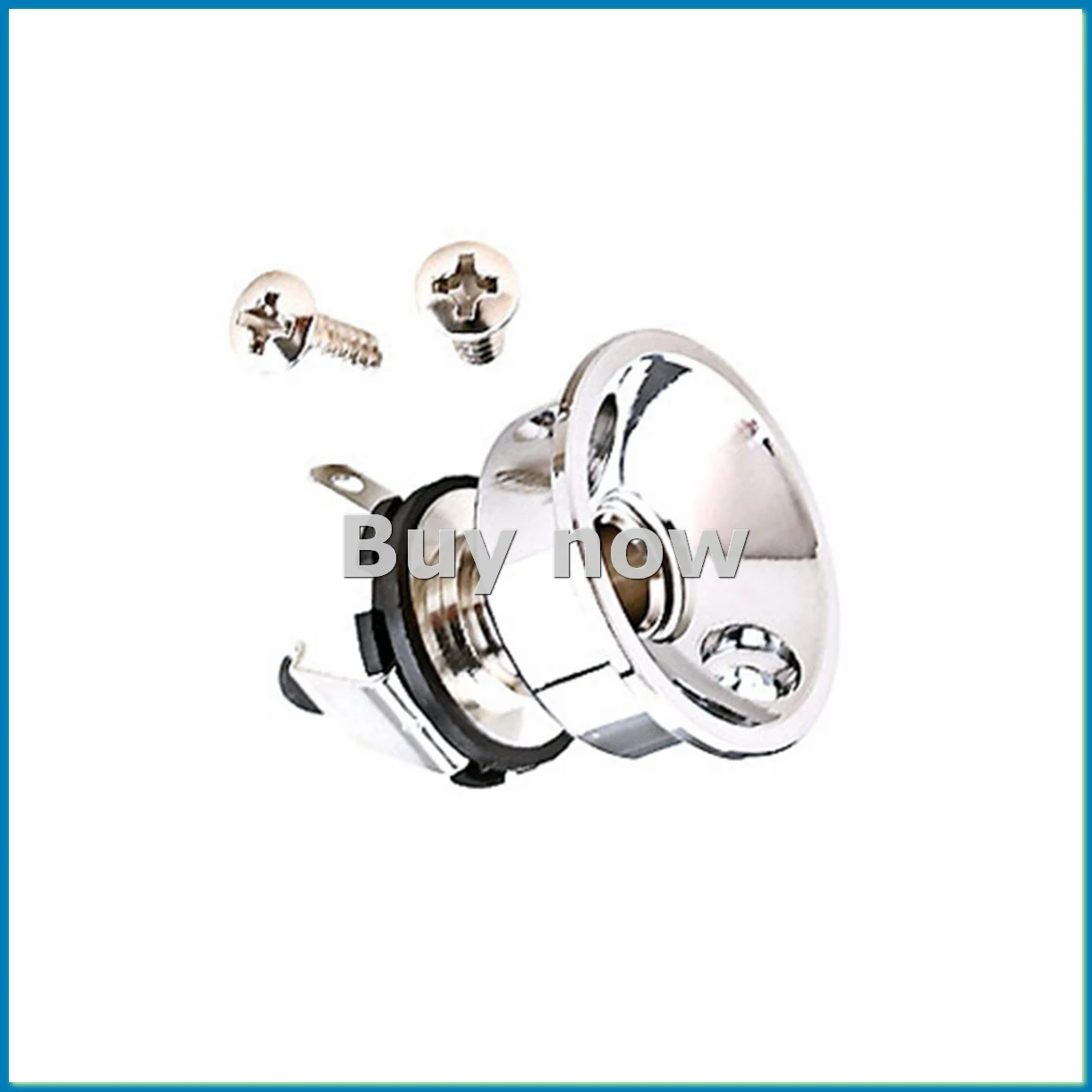 

6,35 мм 1/4 дюйма гитарный разъем стерео выходной розеткой для деталей электрогитары-ABHG