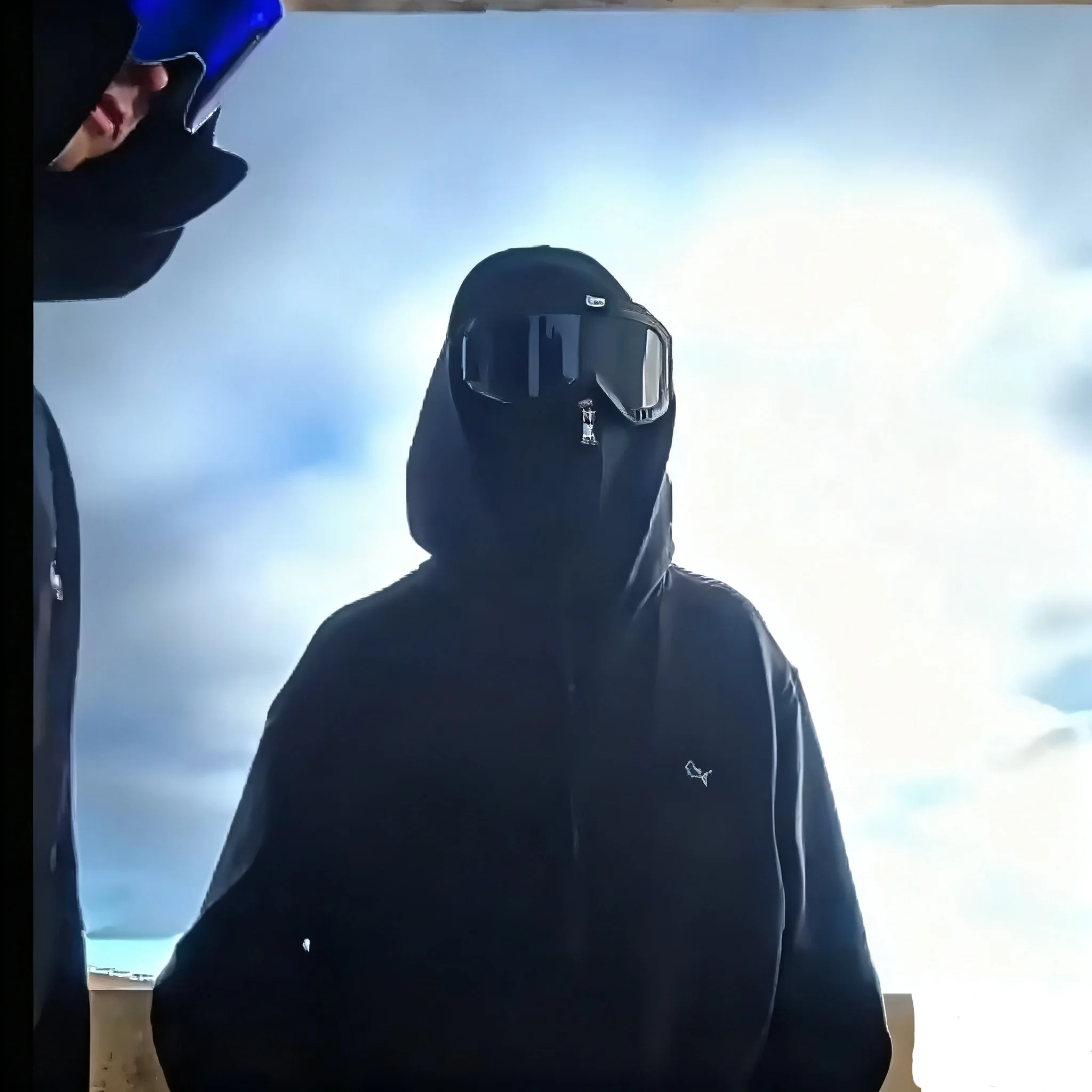 

Balaclava Men Zip Hoodie Winter Warm Casual Sweatshirt Y2K with Hooded Face Mask Zipper Design Sports Jacket Outdoor Activities