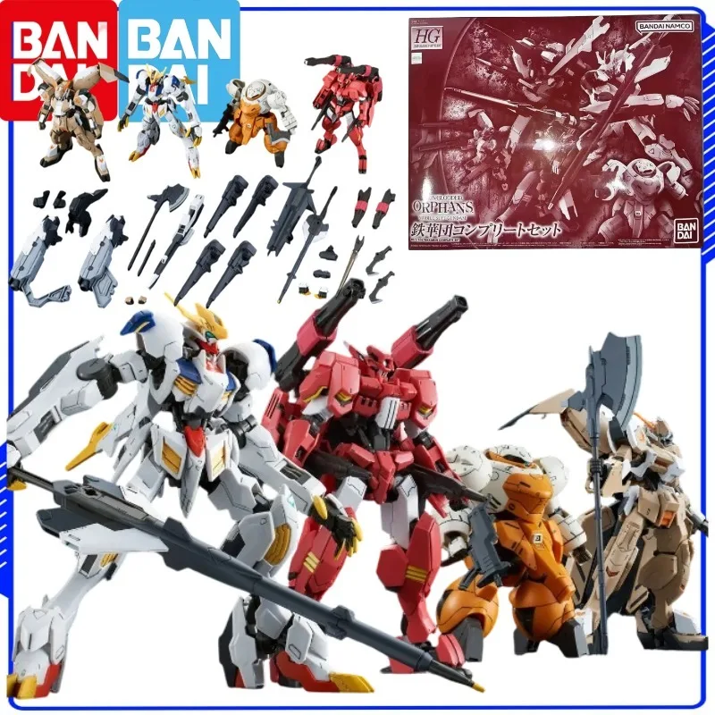 Genuine Bandai HG 1/144 Tekkadan Complete Set Mobile Suit Gundam Iron-Blooded Orphans Model Kit Collectible Model Ornaments