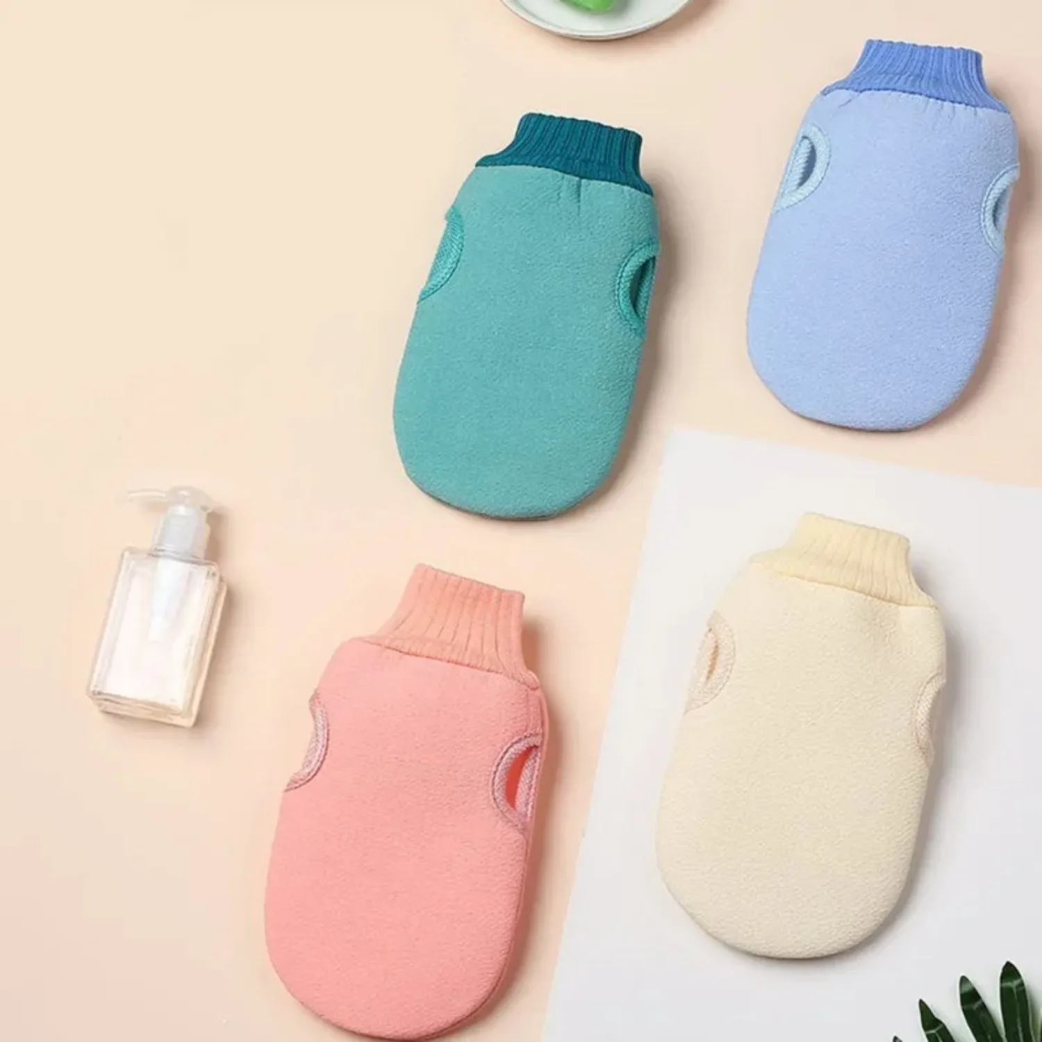 Bath for Peeling SPA Exfoliating Shower Brush Body Cleaning Scrub Mitt Rub Dead Skin Gloves Shower Towel Foam Body Massage