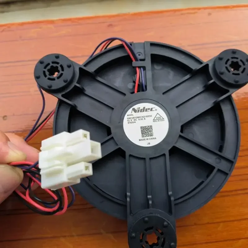 For Haier Refrigerator Freezer Fan Cooling Fan Motor Refrigerator Parts GW12E12MS1AZ-52Z32 DC12V 0.33A