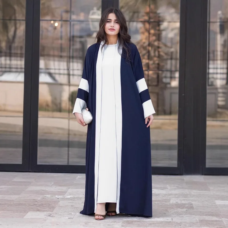Muslim Abaya for Women with Scarf Eid Long Sleeve Morocco Arab Party Dress Long Robe Vestidos Dubai Abayas Modest Kaftan Dresses