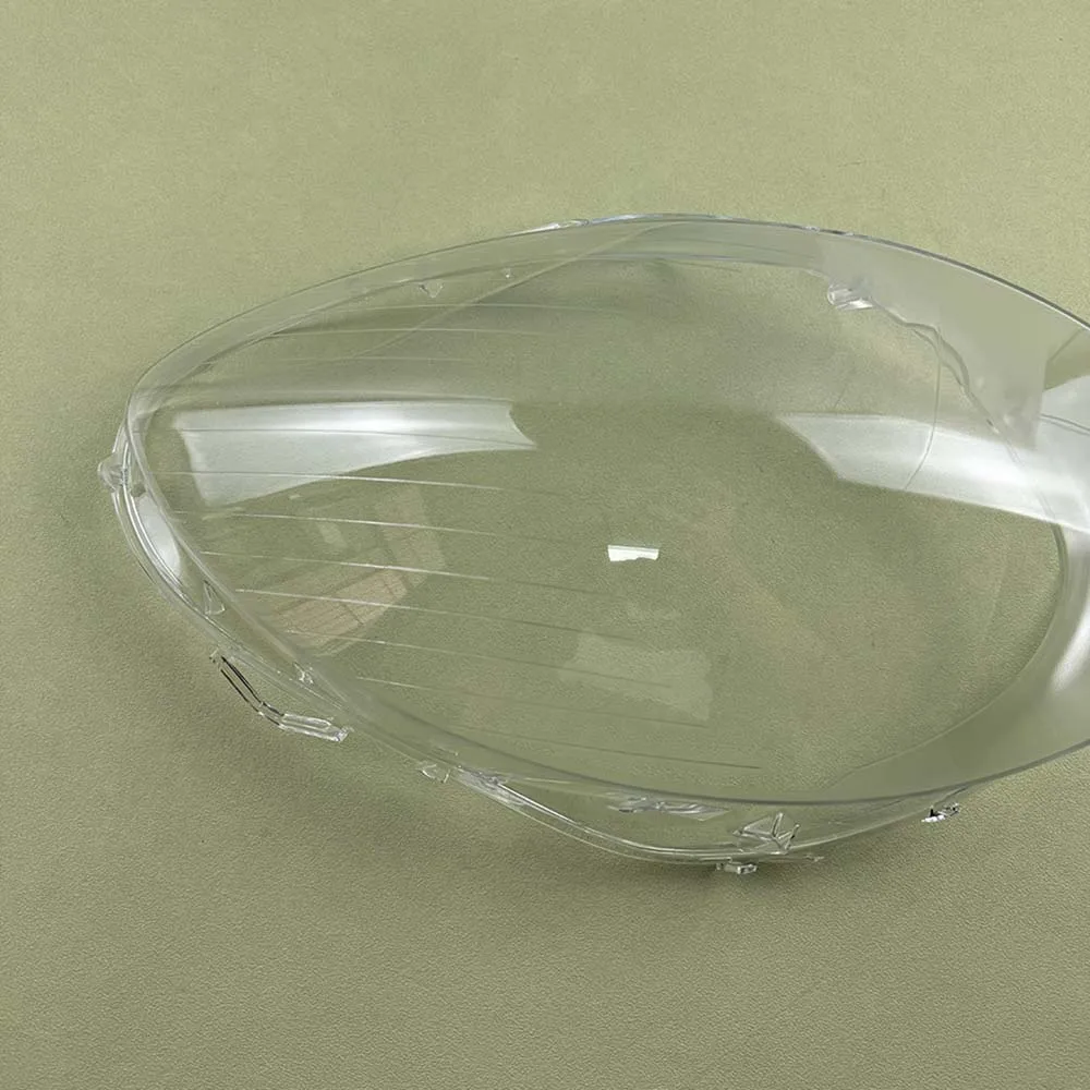 لمرسيدس بنز R-Class W251 R350 R500 2006 2007 2008 سيارة الجبهة العلوي كشافات عدسة واضحة غطاء للعدسات غطاء PC قذيفة #2