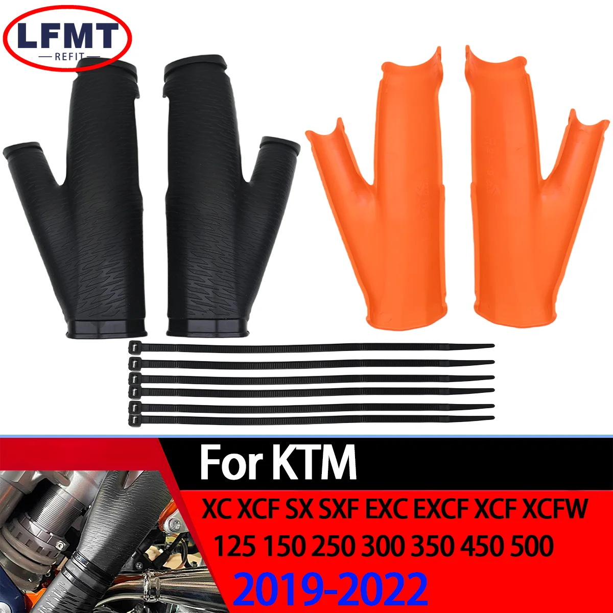 

For KTM SX SX-F XC XC-F EXC EXC-F XC-W XCF-W 125 150 250 350 450 500 2019-2022 Motorcycle Frame Guards Body Protection Cover