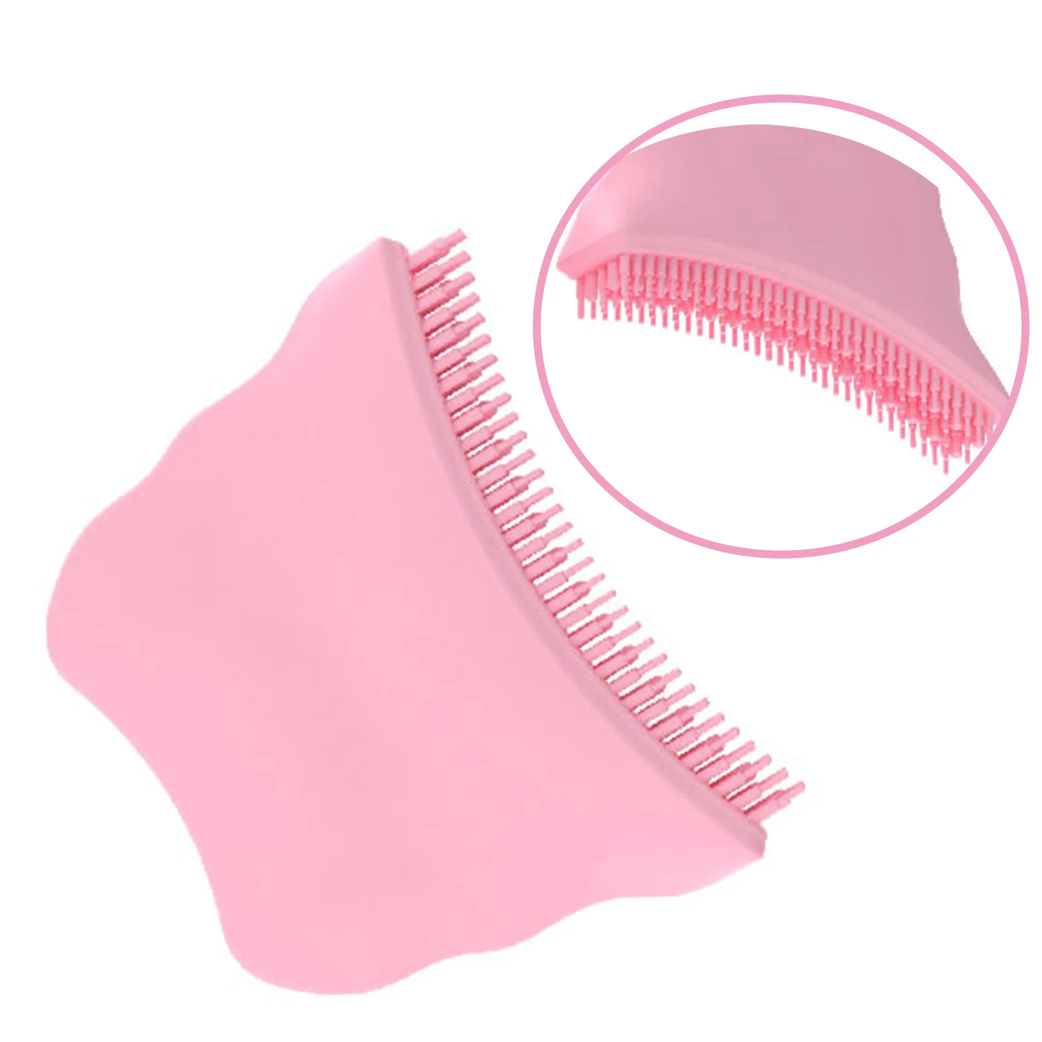 Silicone Face & Neck Contour Brush – 2-in-1 Gentle Massager for Facial Sculpting & Natural Definition, Soft Silicone,Ideal for