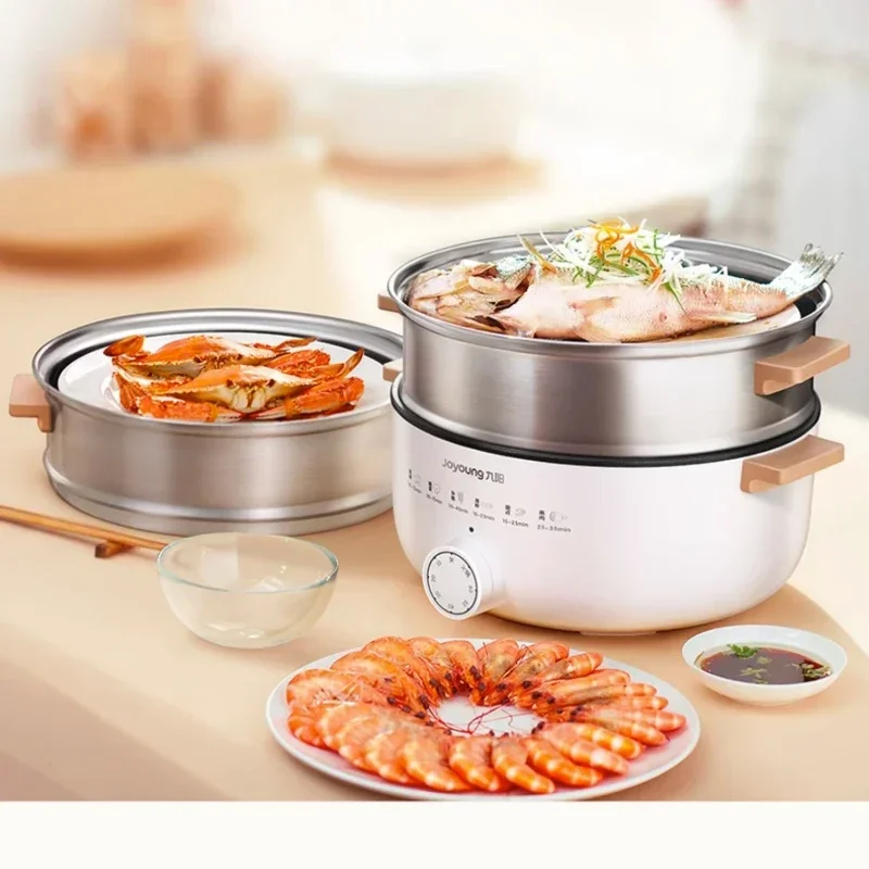 Electric Steamer Household Multi-Functional Automatic Three-Layer Large Capacity Multi-Layer Electric Steamer Breakfast Machine