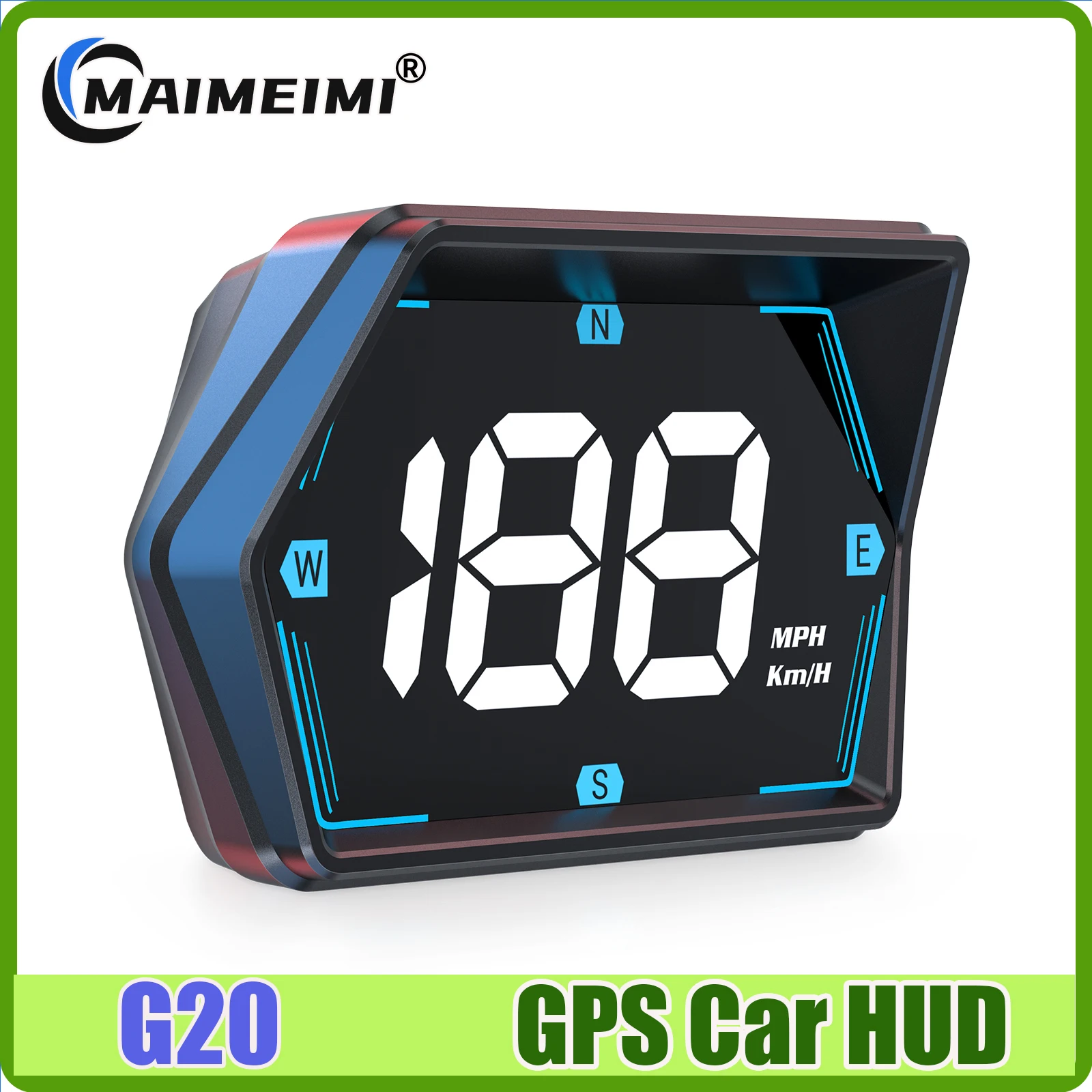 Hud Speedometer Digital Universal - Universal G20 HUD Car Digital GPS