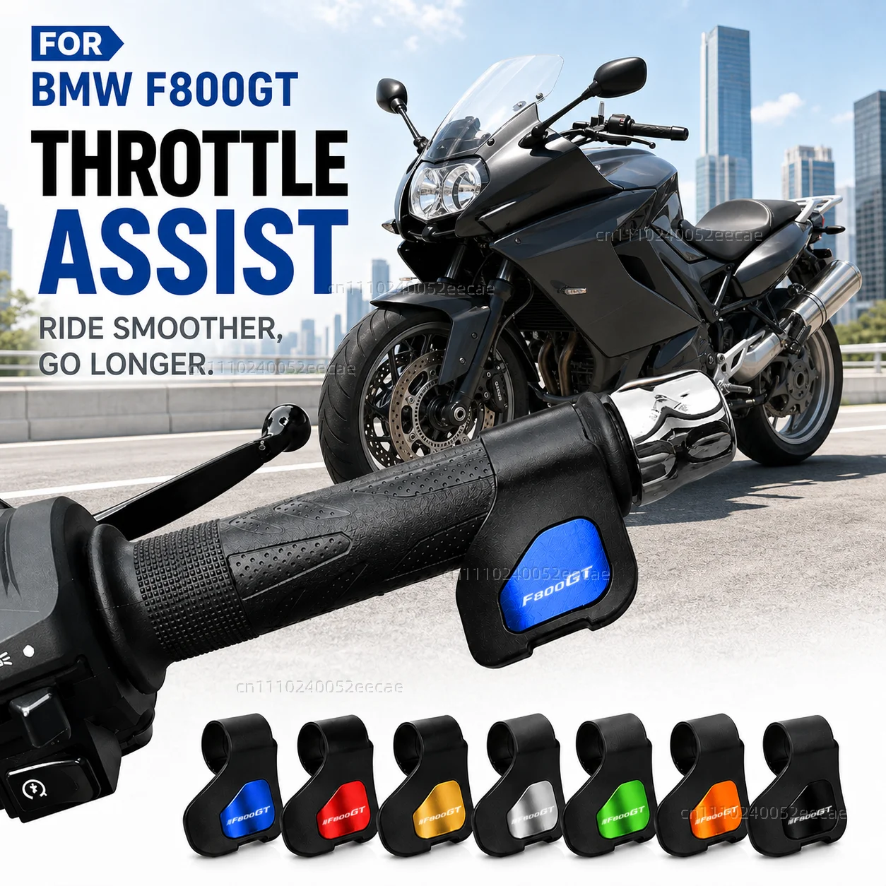 

FOR BMW F800GT 2013-2018 Motorcycle Throttle Assistant Clip Labor Saver Acceleration Labor-saving Auxiliary Handle Grip Control