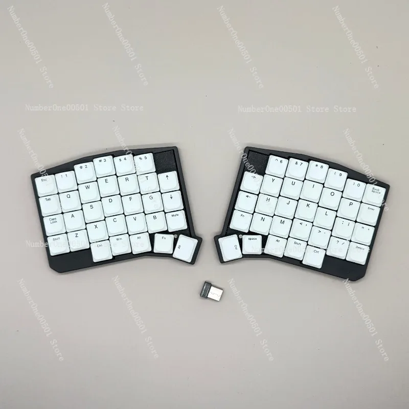 

Сплит эргономичная механическая клавиатура Беспроводная клавиатура 2,4G с возможностью горячей замены