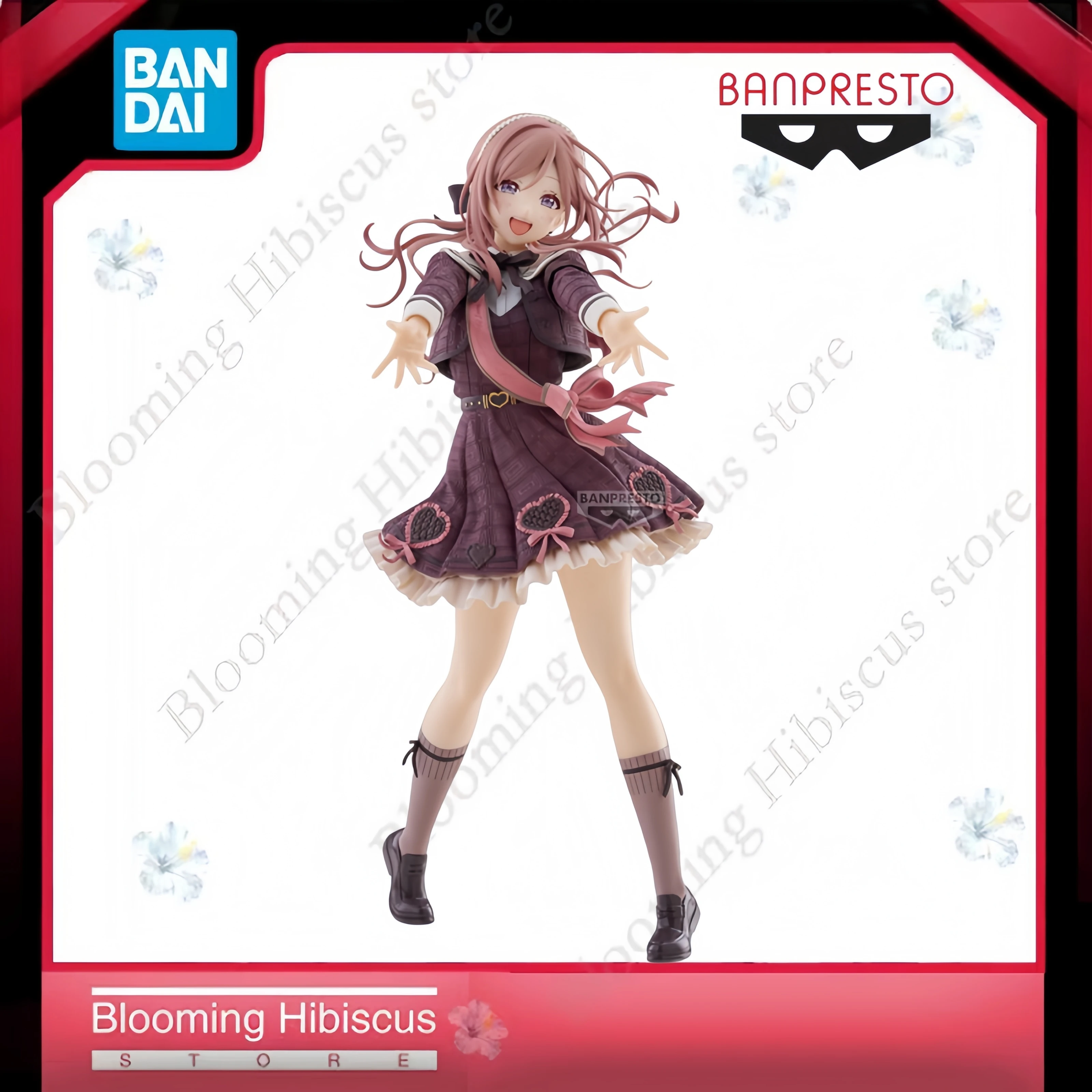 

Оригинальная аниме-фигурка Bandai ESPRESTO The Idolm@ster Gakuen Himesaki Rinami, 21 см, коллекционная модель для детей