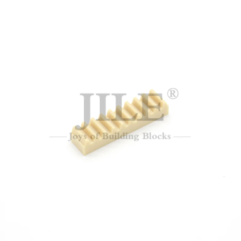 10pcs Technology 10 Gear Rack 1x4 3743 Bevel DIY Bricks Building Blocks Accessories Particles Combination and Science Mechanical
