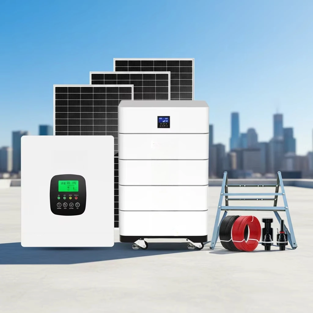 15Kw Hybrid Solar Storage Battery System 51.2V Split Phase Inverter Home Energy Storage Lithium Batteries