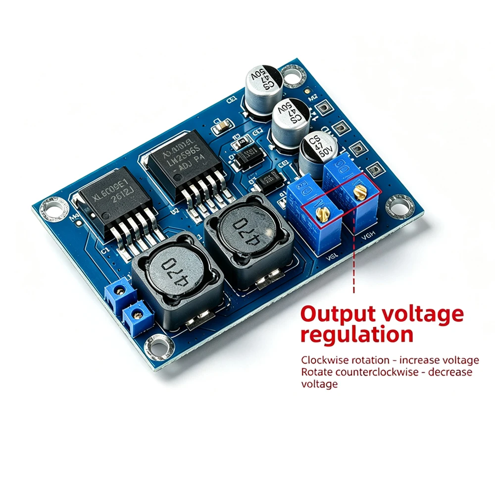 VGH VGL DC 12V Module Repair LCD Panel Broken Y Color Abnormal Horizontal Line LCD Screen Technical Modification DC Small Board