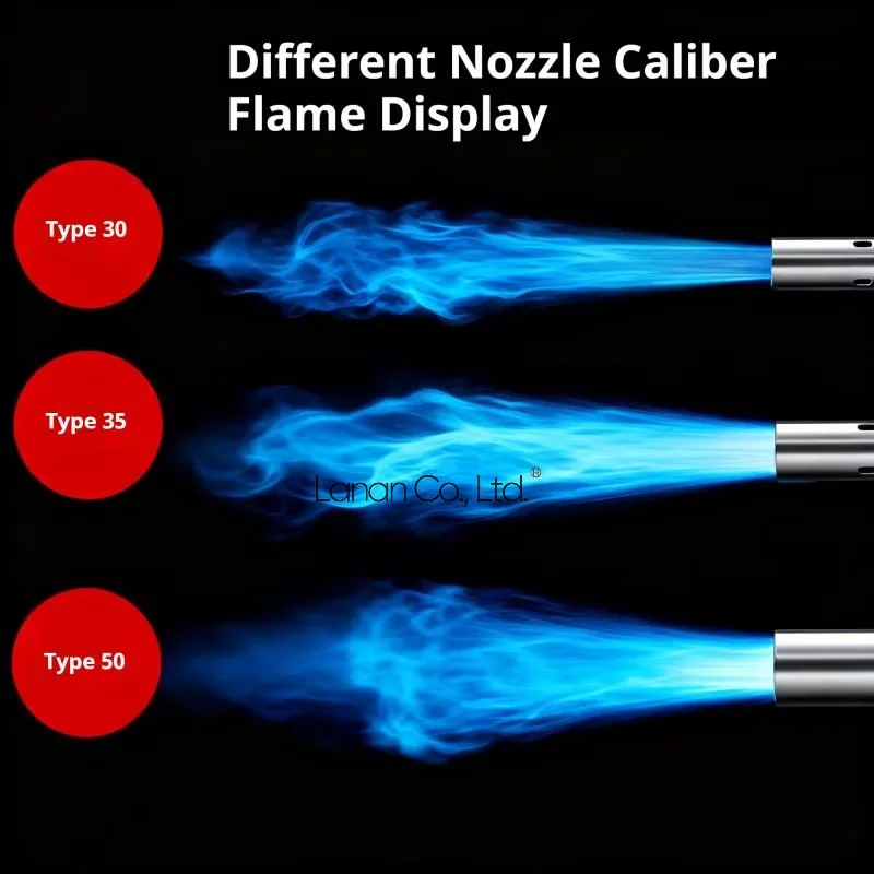 30# 35# 50# Industrial Brazing Welding Heating Gun Burner Gun Blowtorch Flame Thrower Liquefied Welding Gas Torch Spray Fire Gun