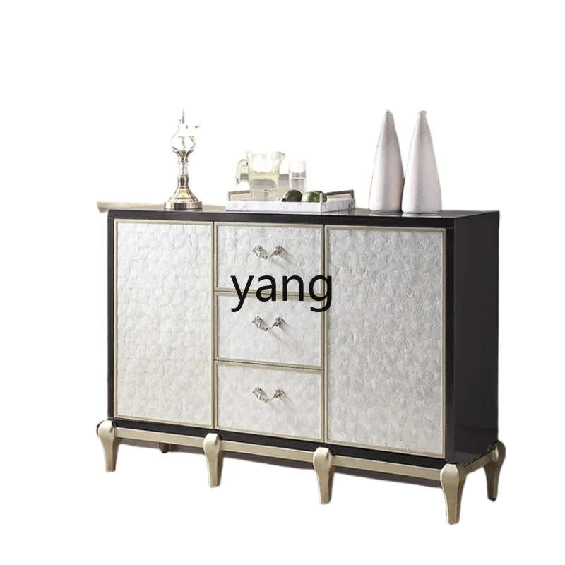 

CX Affordable Luxury Style Household Entrance Cabinet Living Room Entrance Hall Storage Post-Modern Sideboard Cabinet