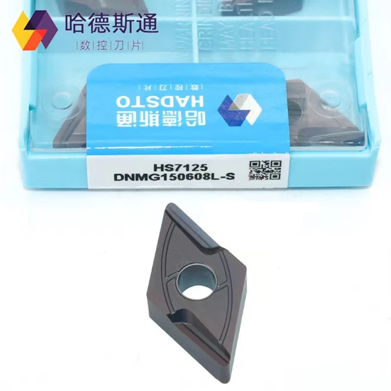 

Hadsto 100%原装 Dnmg150604L-S Dnmg150604R-S Dnmg150608L-S Dnmg150608R-S Hs7125 Hs7225 Cnc Lathe Cutter Carbide Inserts