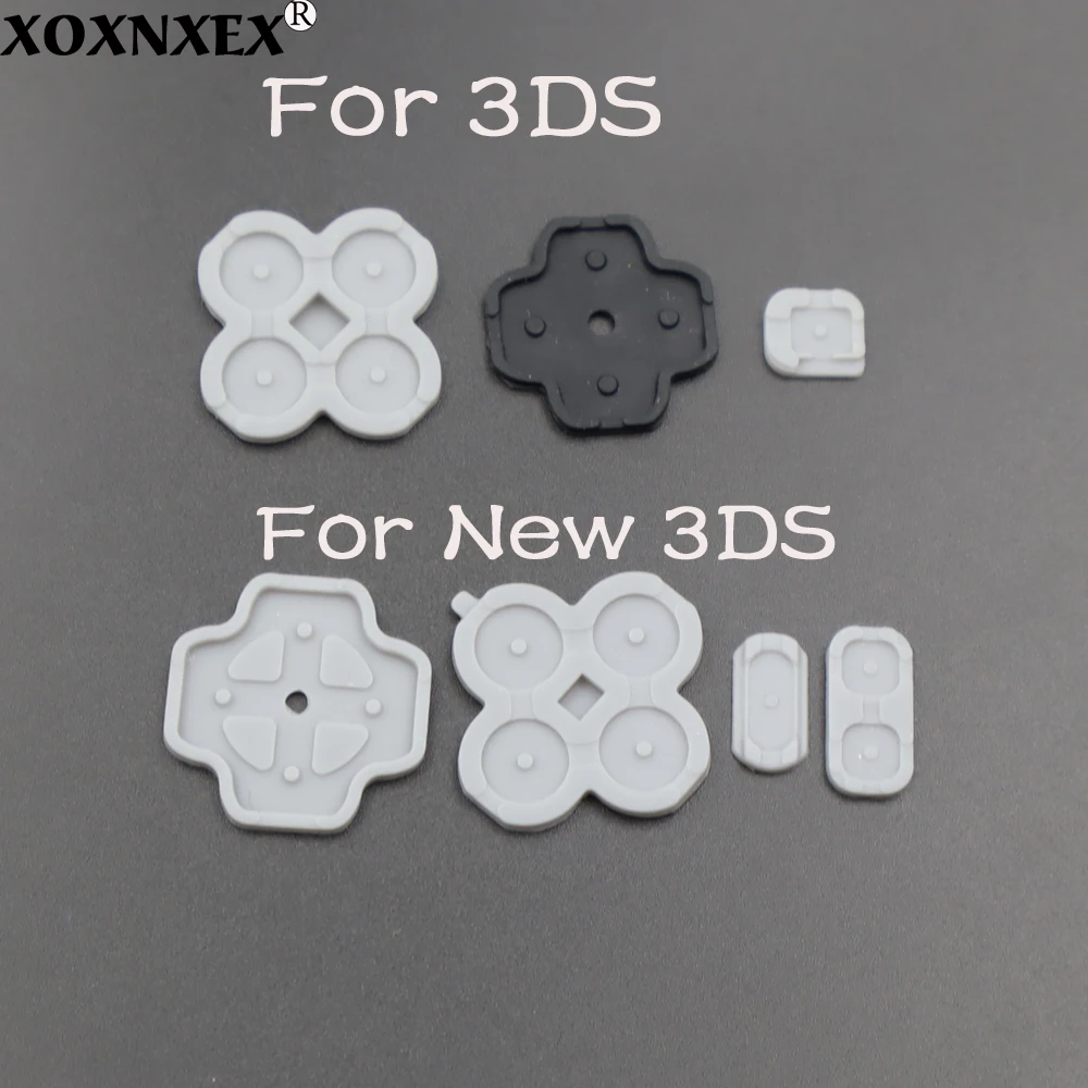Replacement Conductive Rubber Silicone Pads Buttons For 3DS /New 3DS Console