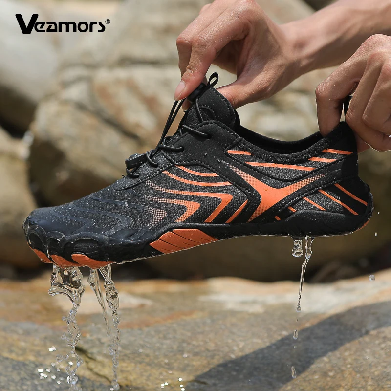 Barefoot Aqua Shoes for Men Women Quick Dry Beach Wading Shoes Breathable Light Water Sports Shoes for Outdoor Fishing Surfing