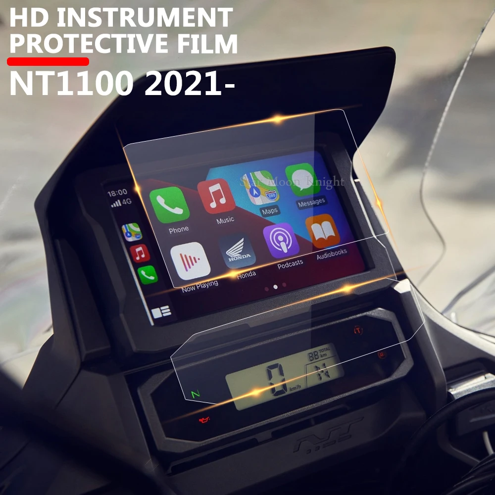 Motorcycle Accessories For HONDA NT 1100 NT1100 2021-2026 Lnstrument Film Scratch Cluster Screen Dashboard Protection