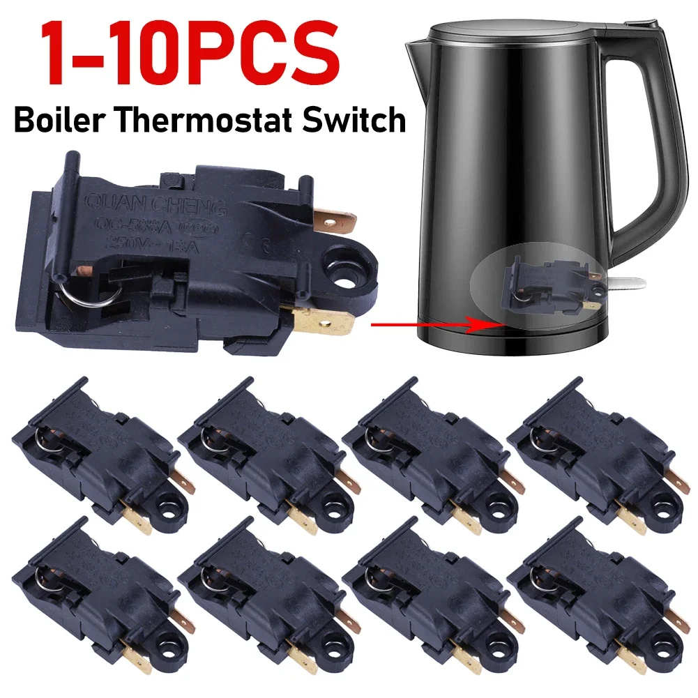 Electric Kettle Steam Pressure Jump Switch 13A 250V Electric Kettle Power Switch Thermostat Temperature Control Kettles Switch