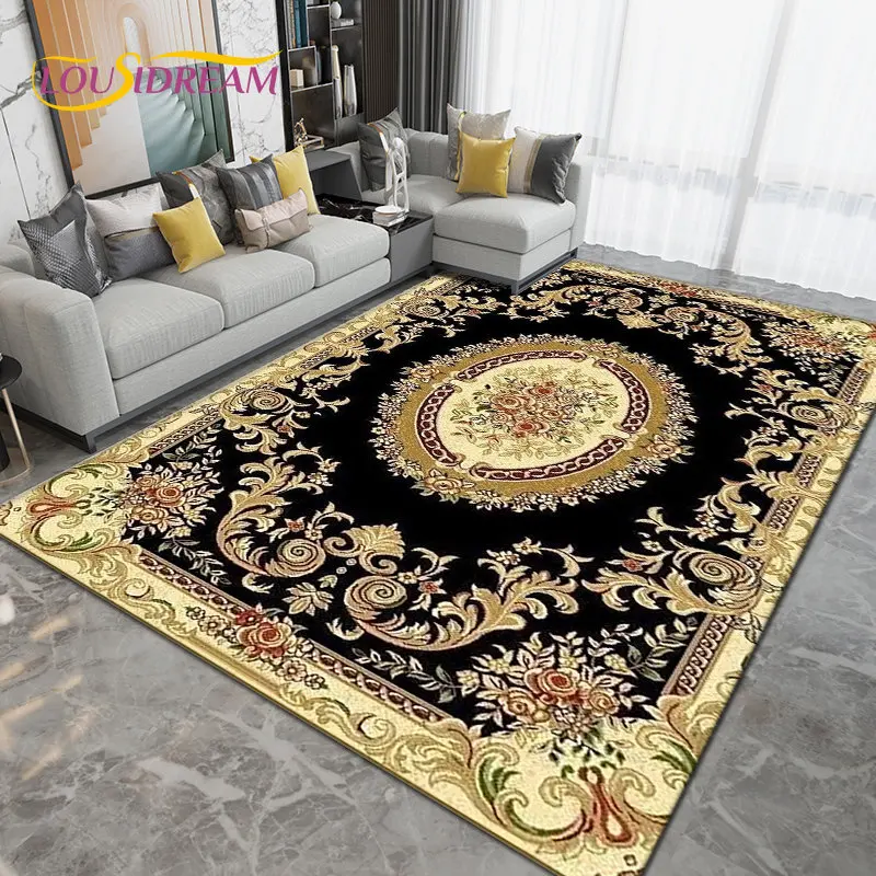 Persia Bohemia Nordic  Area Rug Large,Carpet Rug for Living Room Bedroom Sofa Doormat Decoration,kids Play Non-slip Floor Mat 3D