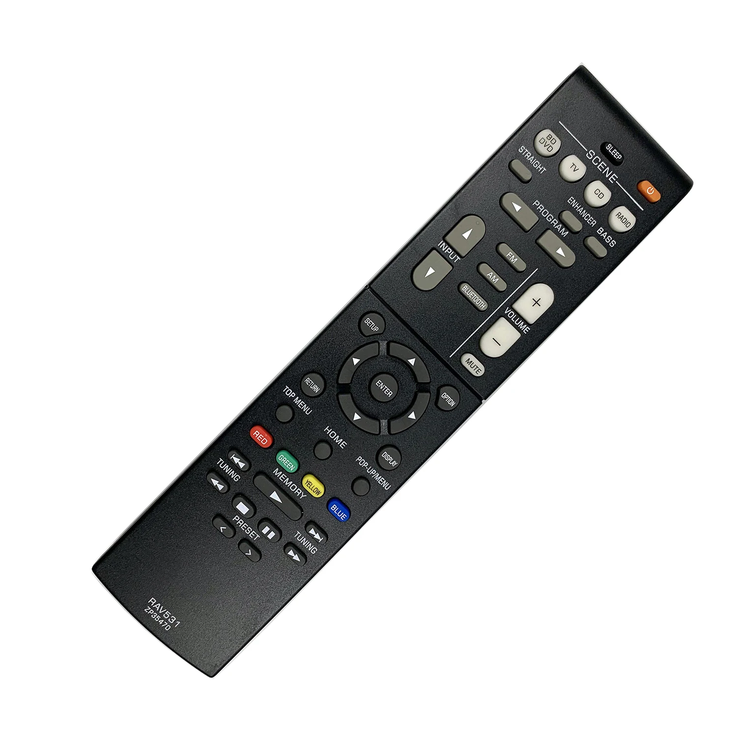 RAV531 for Yamaha Audio/Video Receiver Remote Control RX-533 RX-383 RX-583 RX-681 RX-283 RX-385 RX-387 RX-379