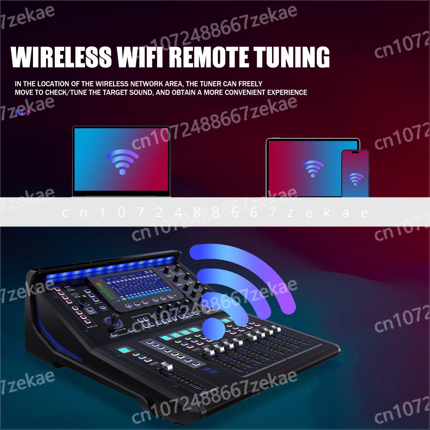 dj mixer digital mixer computer sound card recording live stage performance USB Bluetooth GAX-TQ1