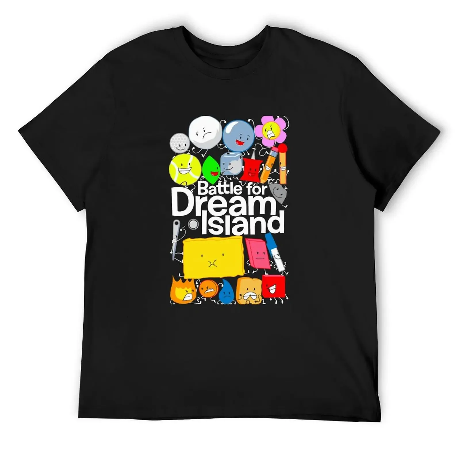 

Battle for Dream Island T-Shirt customs man t shirt kawaii clothes fitted t shirts for men