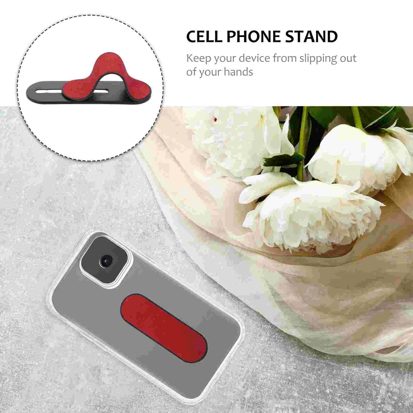 Ringhalter Rack Zubehör Telefon Desktop Finger -Slip Grip Abs Strap