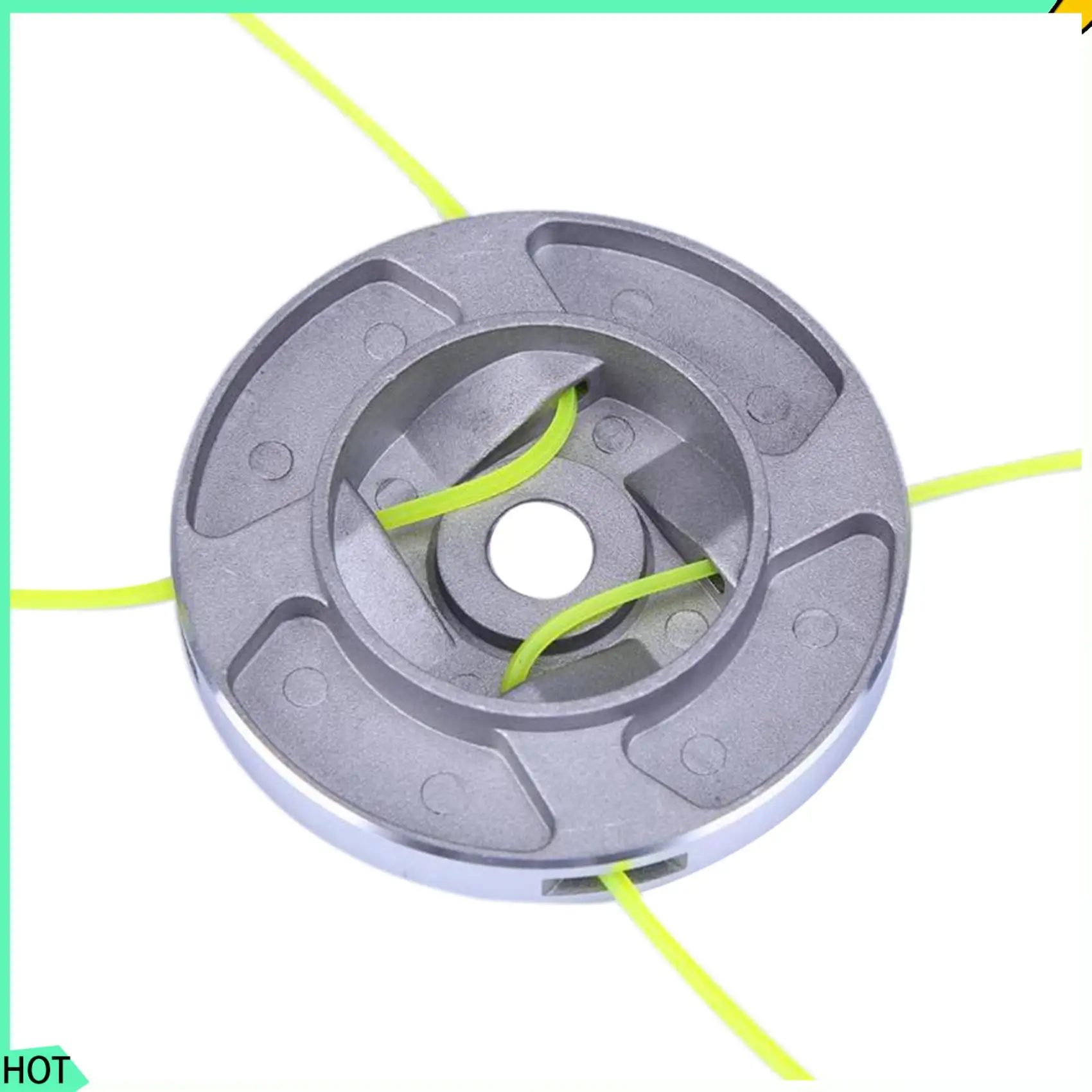 

AWAH 2X Alloy Head Metal Trimmer Head ,Brush Cutter Replacement Parts Bump Feed Head For Brush Cutter Grass Trimmer