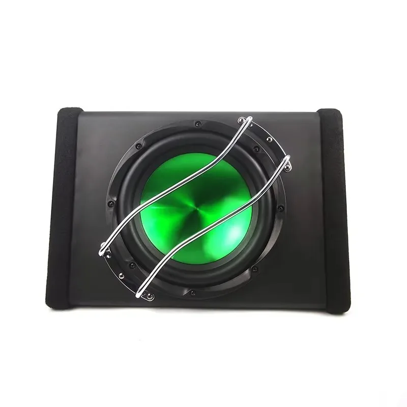 10 Inch 8 Car Speakers with Built-in Amplifier MAX 1500W Active Subwoofer Sound Car Audio Subwoofer Box
