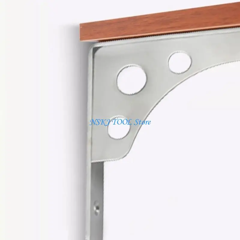 L8RC Heavy Duty Square Wall Mount Bracket Easy Installation Space Saving Designs Wandhalterung für Küchengarage