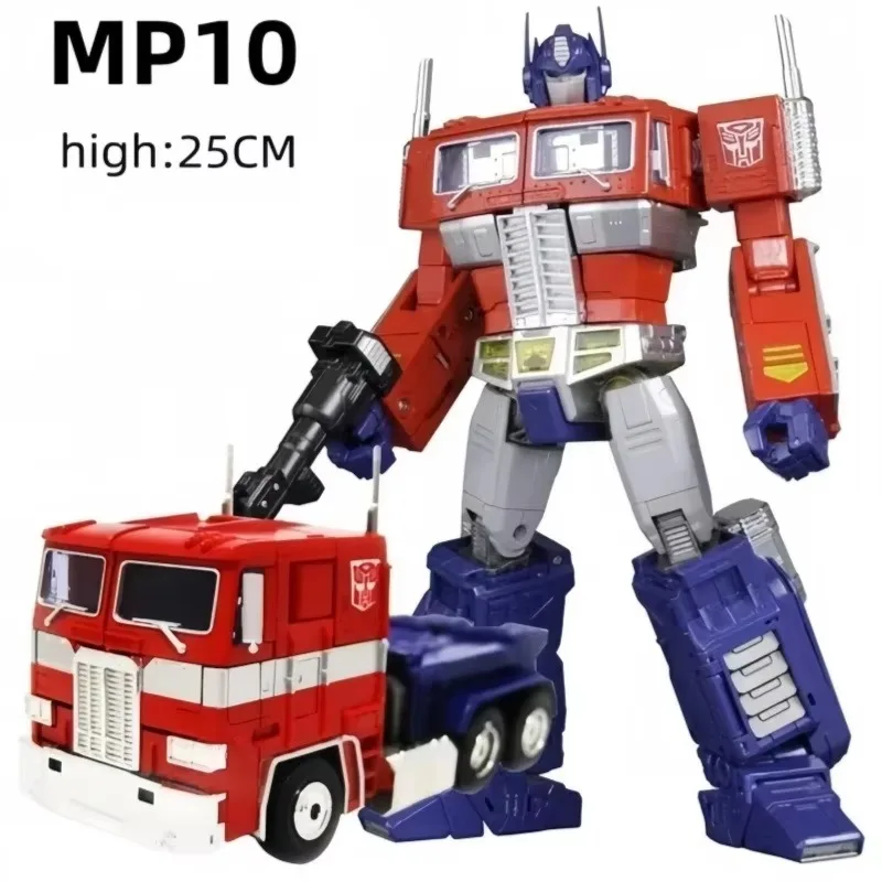 

In Stock MP10 Transformers Toy Optimus Prime Robot Boys Hobby Collection Holiday Gift