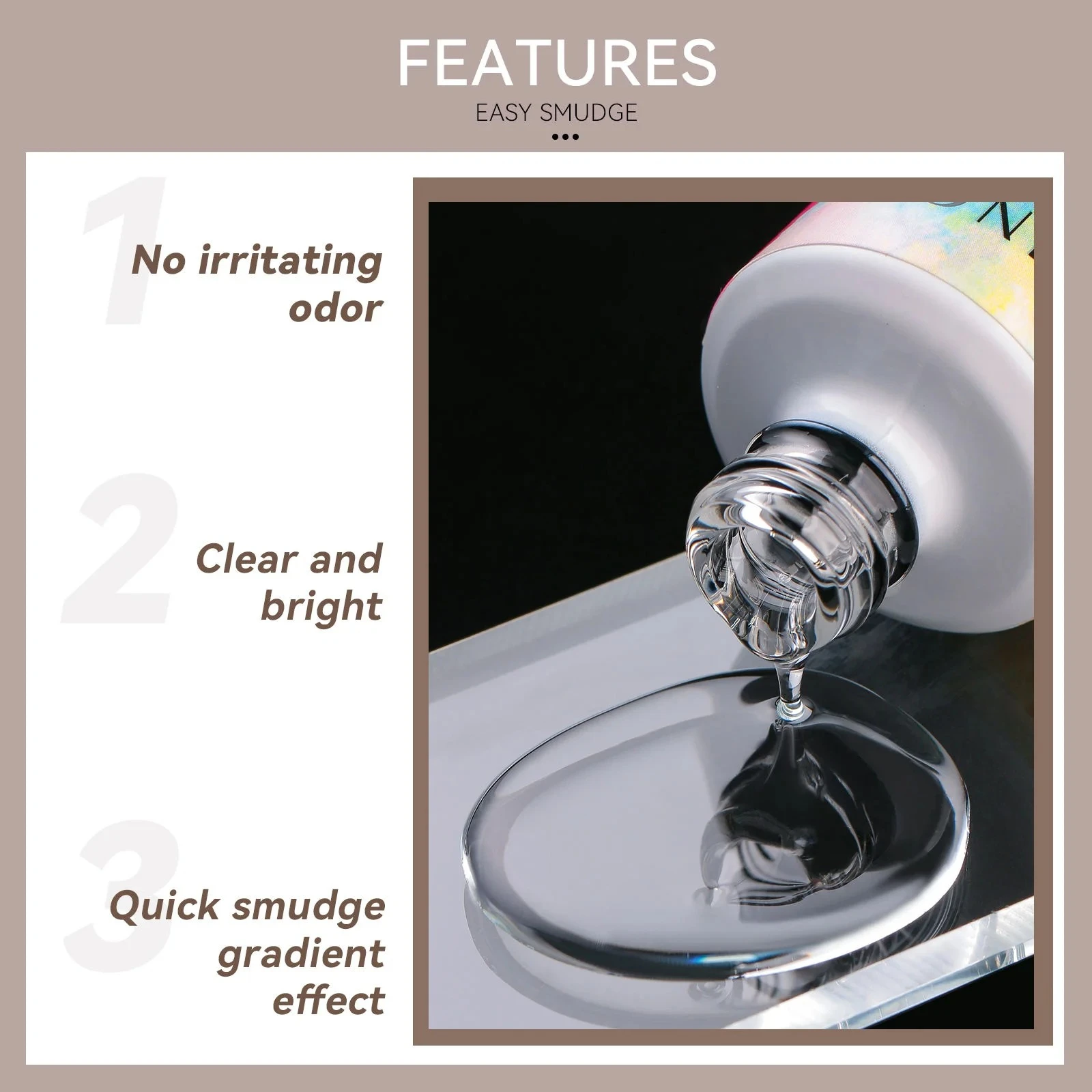 JTING 1 قطعة طلاء الأظافر تزهر هلام معطف فوقي الأظافر واضح بلوم هلام طلاء الأظافر Uv شبه دائمة ورنيش التدرج تأثير جيل للأظافر #2